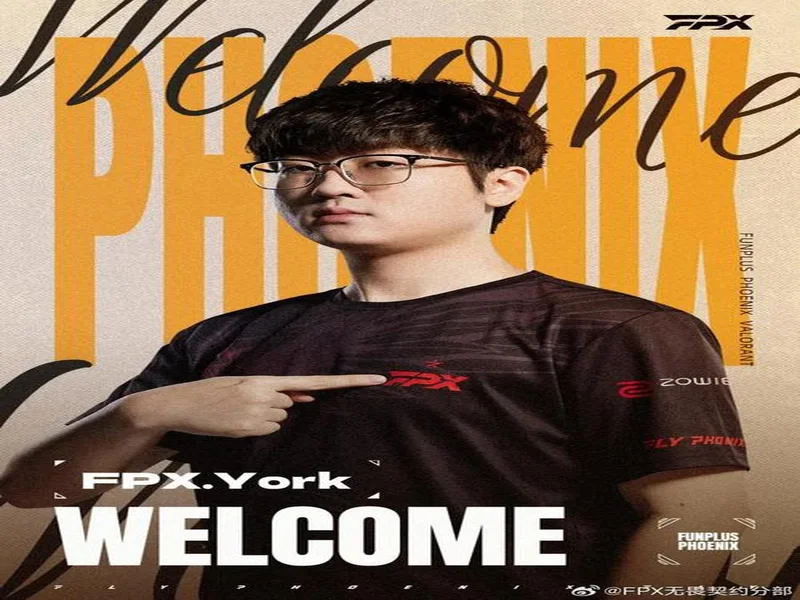 FPX官方发布人员变动公告:York正式退役,回归教练组